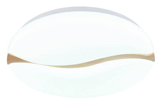 Globo Leticia LED Deckenleuchte 24W CCT Weiß, Metall Memoryfunktion Ø39cm 41790-20