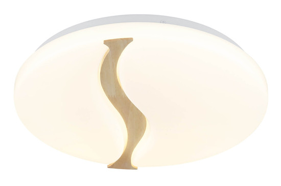 Globo Leticia LED Deckenleuchte 24W CCT Weiß, Metall Memoryfunktion Ø39cm 41790-20