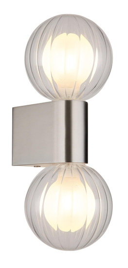 Globo Ander G9 Wandleuchte 2-fach 10W IP44 Matt, Aluminium Druckguss Ø10cm 41928-2N