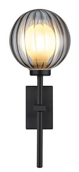 Globo Ander G9 Wandleuchte 10W IP44 Schwarz Matt, Metall Ø10cm 41928W