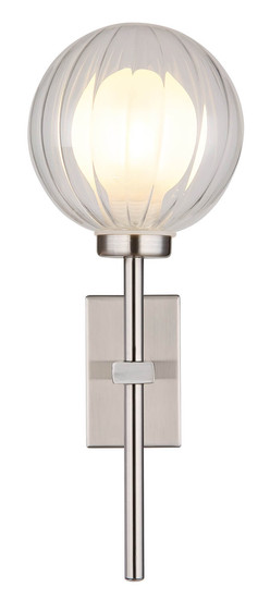 Globo Ander G9 Wandleuchte 10W IP44 Nickel Matt, Metall Ø10cm 41928WN