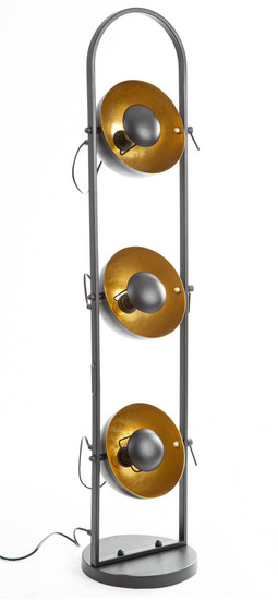 Globo Ole E14 Stehleuchte 3-fach 40W Schwarz, Metall Ø20cm 46150345