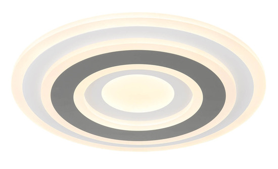 Globo Sabatino LED Deckenleuchte 36W CCT Weiß, Metall Fernbedienung Nachtlicht Memoryfunktion Ø38cm 48011-36