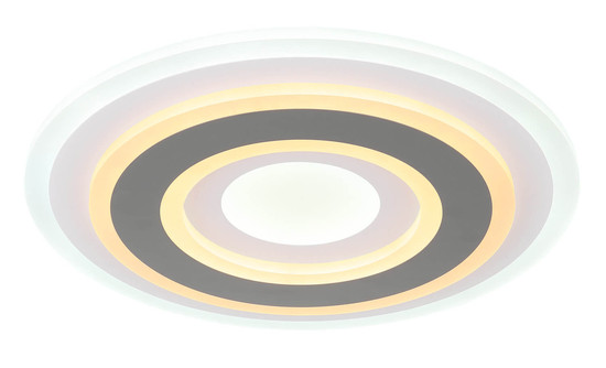 Globo Sabatino LED Deckenleuchte 36W CCT Weiß, Metall Fernbedienung Nachtlicht Memoryfunktion Ø38cm 48011-36