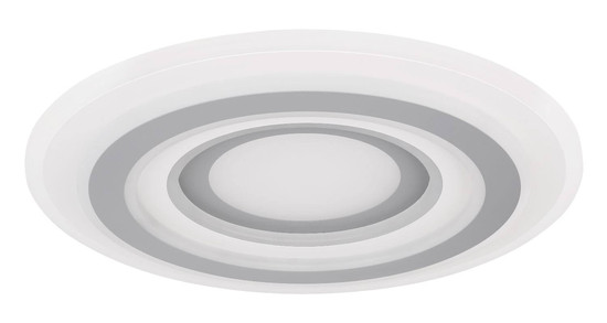 Globo LED Deckenleuchte Sabatino 46W dimmbar Fernbedienung CCT warm-/tageslichtweiss Weiß anthrazit Metall Ø50cm