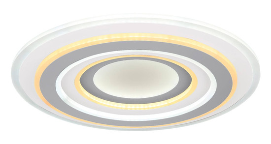 Globo LED Deckenleuchte Sabatino 46W dimmbar Fernbedienung CCT warm-/tageslichtweiss Weiß anthrazit Metall Ø50cm