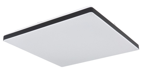 Globo Ully LED Deckenleuchte 24W CCT Weiß, Metall Fernbedienung Nachtlicht Memoryfunktion 6,6cm 48025BSH