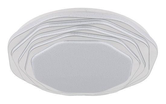 Globo Flordelis LED Deckenleuchte 36W CCT Weiß Matt, Metall Memoryfunktion Ø48cm 48036-36