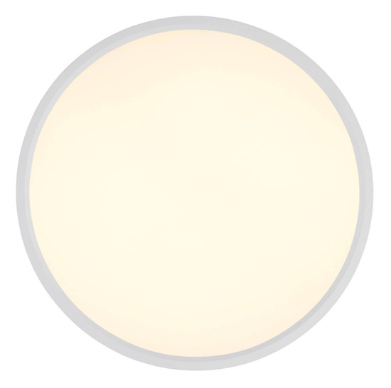 Globo LED Deckenleuchte Jess 57W dimmbar Fernbedienung CCT extra-warm-/tageslichtweiss Weiß matt Metall Ø39cm