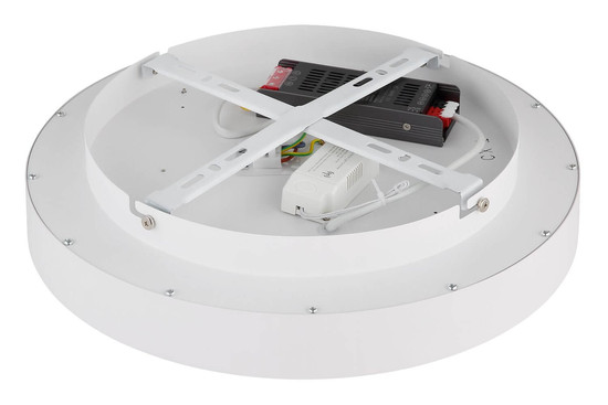 Globo LED Deckenleuchte Jess 57W dimmbar Fernbedienung CCT extra-warm-/tageslichtweiss Weiß matt Metall Ø39cm