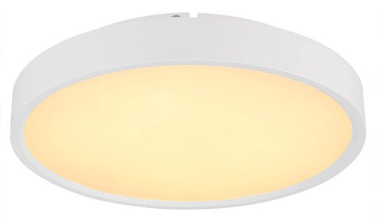 Globo LED Deckenleuchte Jess 57W dimmbar Fernbedienung CCT extra-warm-/tageslichtweiss Weiß matt Metall Ø39cm