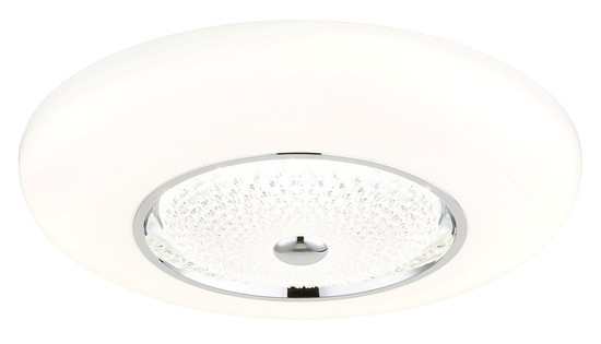 Globo LED Deckenleuchte Graham 48W CCT warm-/neutral-/tageslichtweiss Weiß matt Metall Ø59cm