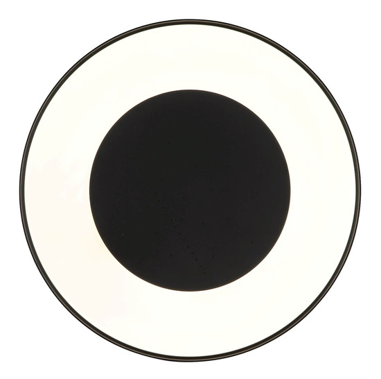 Globo LED Deckenleuchte Jolliana 40W dimmbar Fernbedienung CCT warm-/tageslichtweiss Weiß matt schwarz matt Metall Ø49cm