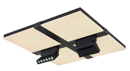 Globo Villsi LED Deckenleuchte 30W CCT Weiß Matt, Metall Fernbedienung Nachtlicht Memoryfunktion 16,1cm 48118-30