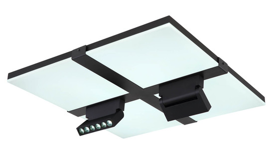 Globo Villsi LED Deckenleuchte 30W CCT Weiß Matt, Metall Fernbedienung Nachtlicht Memoryfunktion 16,1cm 48118-30