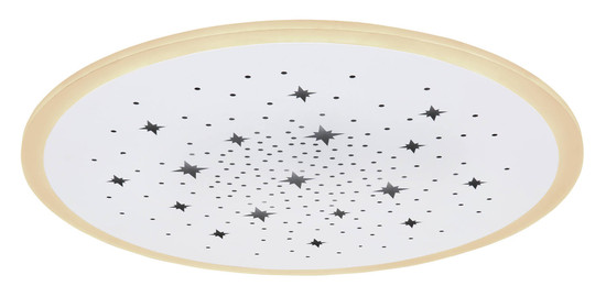 Globo Murphy LED Deckenleuchte 30W CCT Weiß, Metall Fernbedienung Nachtlicht Memoryfunktion Ø50cm 48120D2