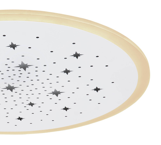 Globo Murphy LED Deckenleuchte 30W CCT Weiß, Metall Fernbedienung Nachtlicht Memoryfunktion Ø50cm 48120D2