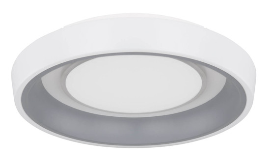 Globo Tabano LED Deckenleuchte 46W CCT Weiß, Metall Fernbedienung Nachtlicht Memoryfunktion 9,5cm 48272-46