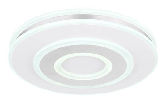 Globo LED Deckenleuchte Maru 48W dimmbar Fernbedienung CCT warm-/tageslichtweiss Weiß Metall Ø42cm