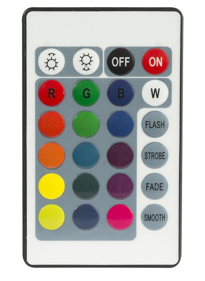 Globo Candida LED Deckenleuchte 18W Warmweiß Weiß, Metall Fernbedienung Nachtlicht Sparkle-Dekor Memoryfunktion Ø34cm 48311-18RGB