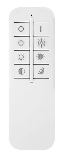 Globo LED Deckenleuchte Goffi 40W dimmbar Fernbedienung CCT warm-/tageslichtweiss Weiß Metall Ø50cm