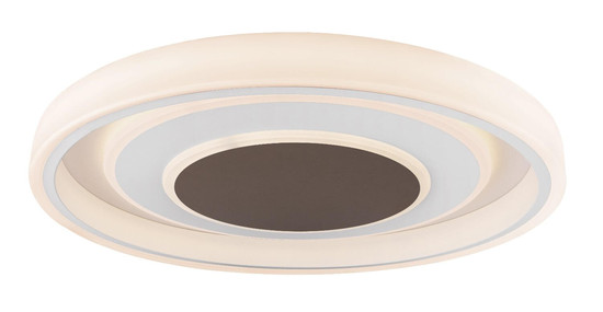 Globo LED Deckenleuchte Goffi 72W dimmbar Fernbedienung CCT warm-/tageslichtweiss Weiß Metall Ø69cm