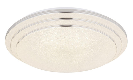 Globo LED Deckenleuchte Aley 18W dimmbar Fernbedienung CCT warm-/tageslichtweiss Weiß Metall Ø40cm