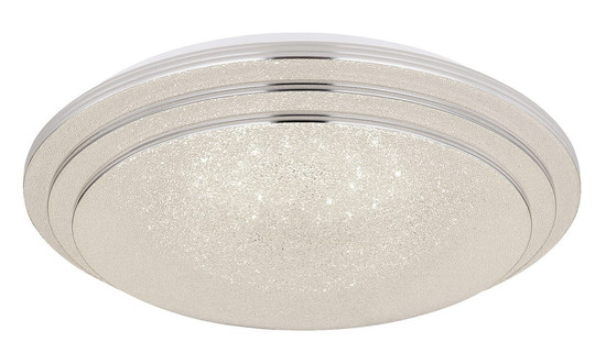 Globo LED Deckenleuchte Aley 18W dimmbar Fernbedienung CCT warm-/tageslichtweiss Weiß Metall Ø40cm