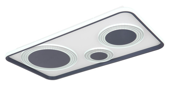 Globo Nora LED Deckenleuchte 55W CCT Graphit, Metall Fernbedienung Nachtlicht Memoryfunktion Ø0cm 48446-55