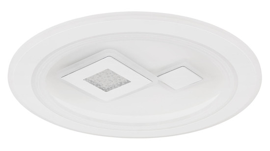 Globo Valeria LED Deckenleuchte 40W CCT Weiß, Metall Fernbedienung Nachtlicht Memoryfunktion Ø46,5cm 48455-40R