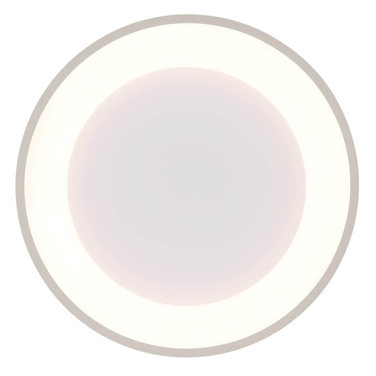 Globo LED Deckenleuchte Gallegos 36W dimmbar Fernbedienung CCT warm-/tageslichtweiss Sandfarben matt Metall Aluminium Ø38cm