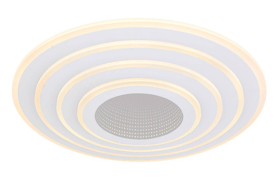 Globo LED Deckenleuchte Jocelyn 50W dimmbar Fernbedienung CCT warm-/tageslichtweiss Weiß Metall Ø50cm