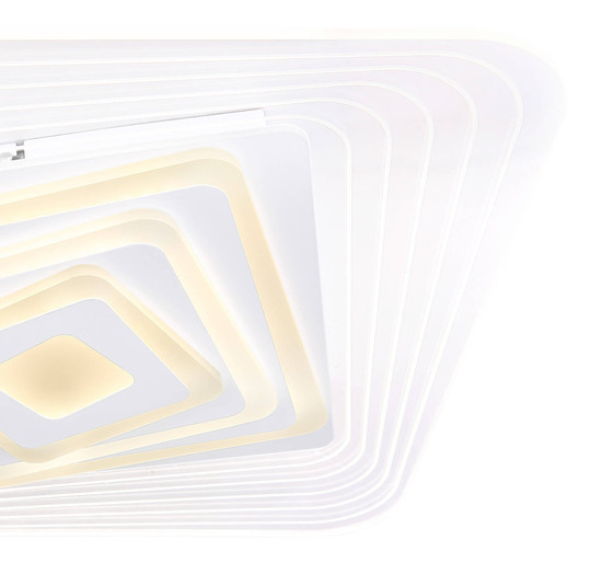 Globo Jocelyn LED Deckenleuchte 40W CCT Weiß, Metall Fernbedienung Nachtlicht Memoryfunktion 6,5cm 48545SH