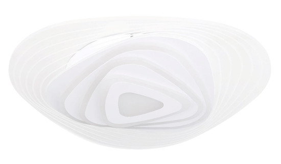 Globo LED Deckenleuchte Jocelyn 40W dimmbar Fernbedienung CCT warm-/tageslichtweiss Weiß Metall 50x49cm