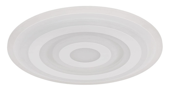 Globo LED Deckenleuchte Alois 20W CCT warm-/tageslichtweiss Weiß matt Metall Ø40cm