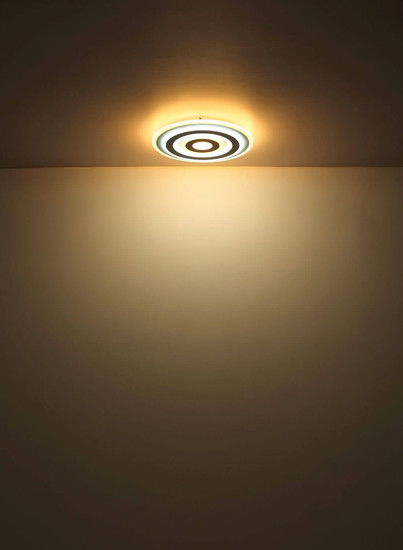 Globo LED Deckenleuchte Alois 20W CCT warm-/tageslichtweiss Weiß matt Metall Ø40cm