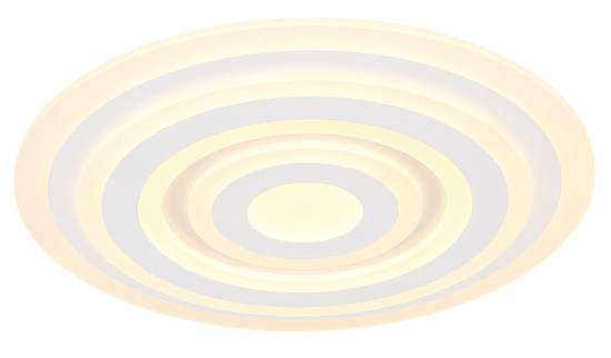 Globo Alois LED Deckenleuchte 40W Warmweiß Weiß Matt, Metall Ø49cm 48554