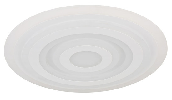 Globo Alois LED Deckenleuchte 40W Warmweiß Weiß Matt, Metall Ø49cm 48554