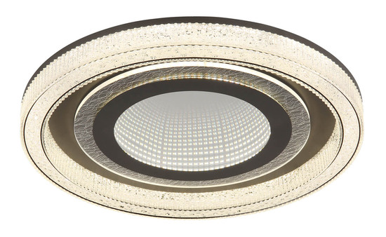 Globo Alsuna LED Deckenleuchte 48W CCT Anthrazit Matt, Metall Fernbedienung Nachtlicht Memoryfunktion Ø48cm 48557-48