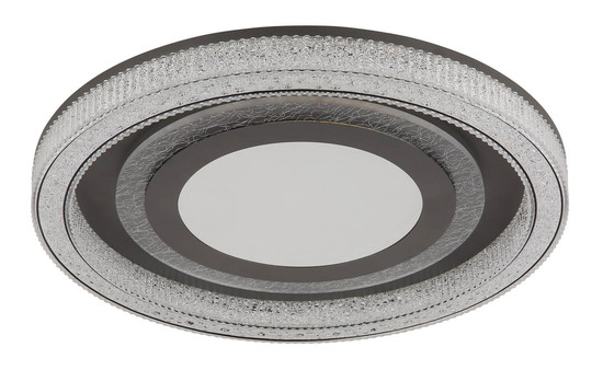 Globo Alsuna LED Deckenleuchte 48W CCT Anthrazit Matt, Metall Fernbedienung Nachtlicht Memoryfunktion Ø48cm 48557-48