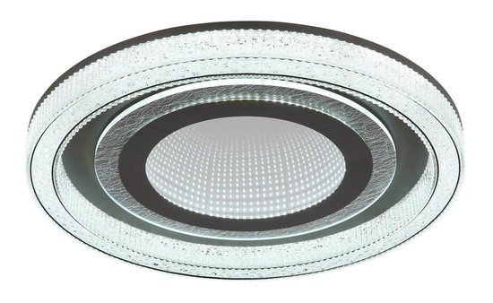 Globo Alsuna LED Deckenleuchte 48W CCT Anthrazit Matt, Metall Fernbedienung Nachtlicht Memoryfunktion Ø48cm 48557-48