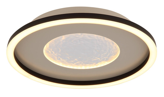 Globo Wiley LED Deckenleuchte 24W CCT Weiß Matt, Metall Memoryfunktion Ø33cm 48904-24