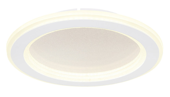 Globo Tini LED Deckenleuchte 18W Neutralweiß Weiß, Metall Ø29,7cm 48917-18