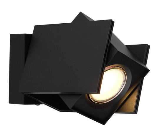 Globo Rory GU10 Strahler 5W Schwarz Matt, Metall 15,7cm 57650-1