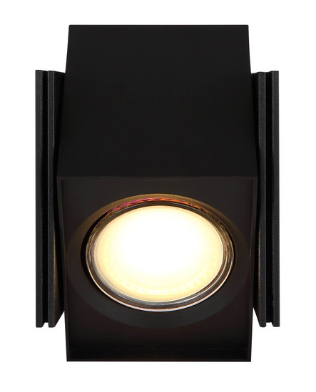 Globo Rory GU10 Strahler 5W Schwarz Matt, Metall 15,7cm 57650-1