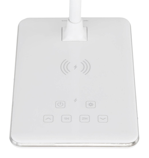 Globo Hekla LED Tischleuchte 5W CCT Weiß 56cm 58298