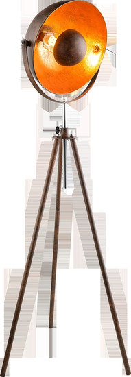 Globo Stehleuchte Xirena I E27 Rostfarben goldfarben Metall 179cm