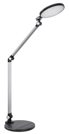 Globo LED Tischleuchte Konsti 9W dimmbar CCT warm-/neutral-/tageslichtweiss Schwarz 90,5x50cm