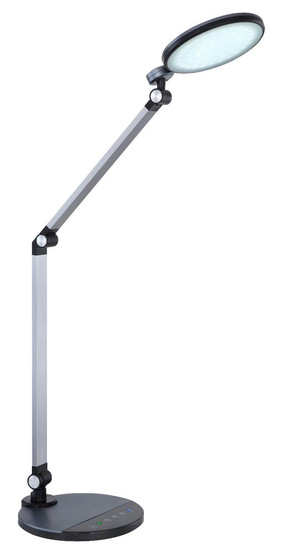 Globo LED Tischleuchte Konsti 9W dimmbar CCT warm-/neutral-/tageslichtweiss Schwarz 90,5x50cm