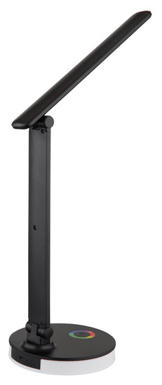 Globo Geraldo LED Tischleuchte 5W CCT Schwarz Matt 50cm 58445B